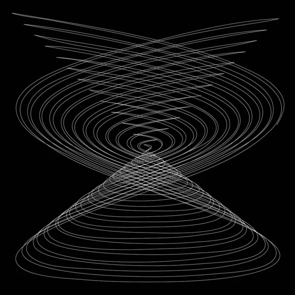 Елемент Малювання Абстрактних Ліній — стоковий вектор