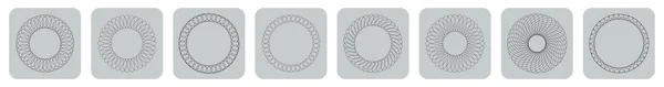 Circle Radial Motif Mandala Illustrative Element Stock Vector Illustration Clip – stockvektor