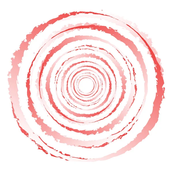 Huysuz, dokulu daire elementi. Dairesel sıçrama şekli