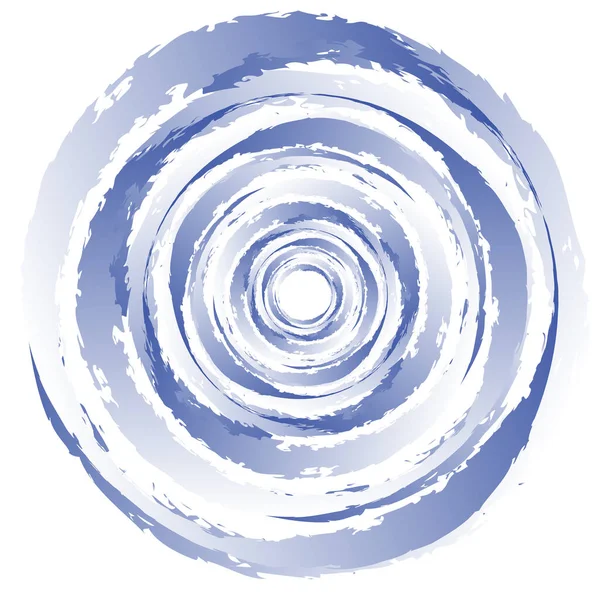 Huysuz, dokulu daire elementi. Dairesel sıçrama şekli