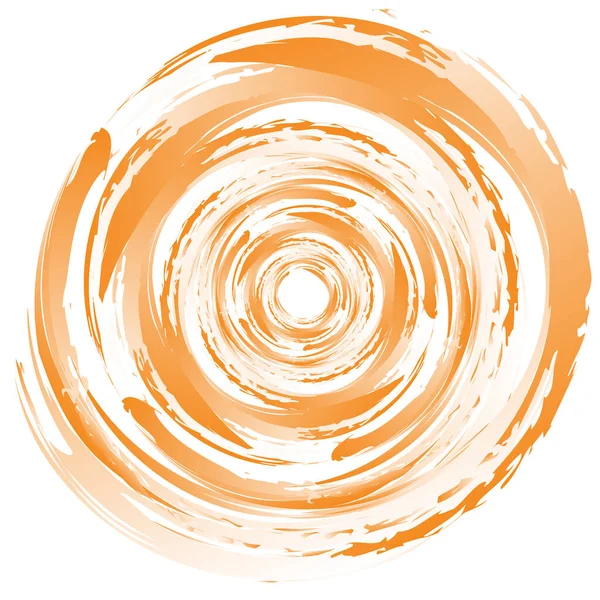 Huysuz, dokulu daire elementi. Dairesel sıçrama şekli