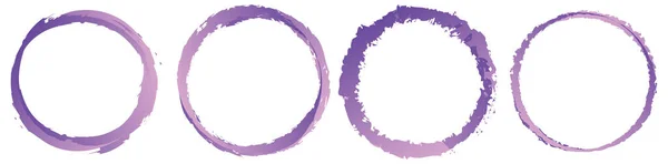 Grungy Υφή Στοιχείο Κύκλου Κυκλικό Σχήμα Πιτσιλιών Εικονογράφηση Διανύσματος Αρχείου — Διανυσματικό Αρχείο