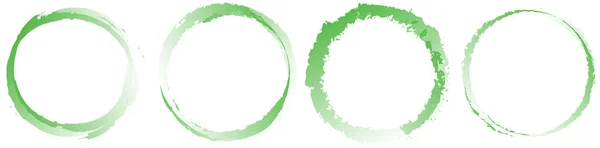 Grungy Élément Cercle Texturé Forme Circulaire Éclaboussure Illustration Vectorielle Stock — Image vectorielle
