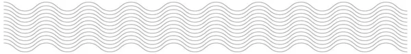 Wavy Zig Zag Lines Stripes Element Stock Vector Illustration Clip — Stockový vektor