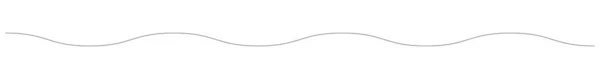 Волнистые Зигзагообразные Линии Элемент Полос Векторная Иллюстрация Клип Арт Графика — стоковый вектор