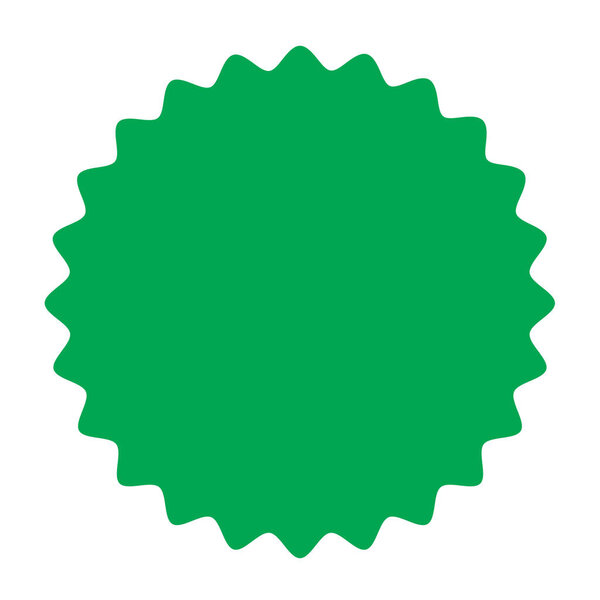 Starburst, sunburst star shape vector element 