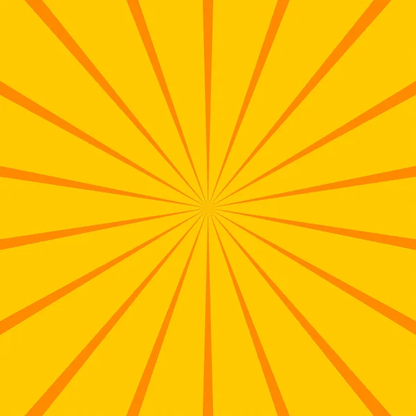 Сонячний Спалах Зоряний Спалах Радіальних Випромінюючих Ліній Смуги — стоковий вектор