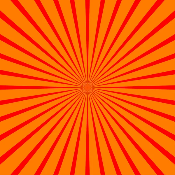 Sunburst Starburst Radial Radiating Lines Stripes — Stock Vector