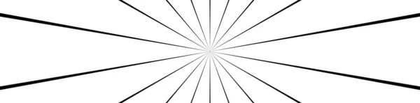Sunburst Starburst Radial Radiating Lines Stripes Stock Vector Illustration Clip — Stockvector