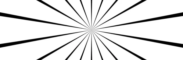 Sunburst Starburst Radial Radiating Lines Stripes Stock Vector Illustration Clip — ストックベクタ