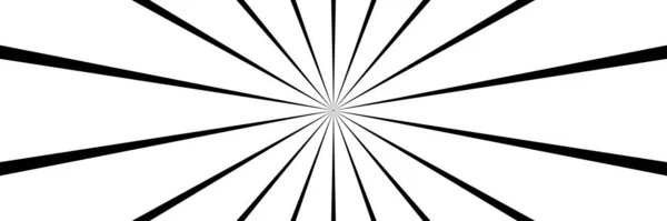 Sunburst Starburst Radial Radiating Lines Stripes Stock Vector Illustration Clip — ストックベクタ