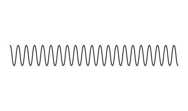 Dalgalı, zig-zag çizgileri, çizgili tasarım ögesi