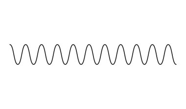 Dalgalı, zig-zag çizgileri, çizgili tasarım ögesi