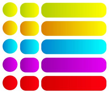 Düğme, pankart boş vektör şekil ögesi