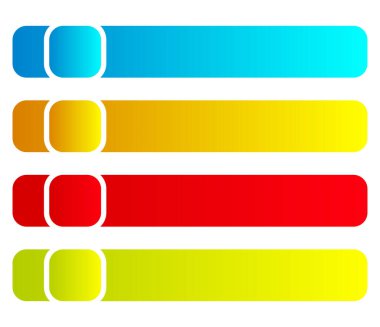 Düğme, pankart boş vektör şekil ögesi