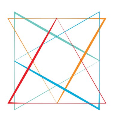 Dairesel, radyal motif. Soyut mandala simgesi