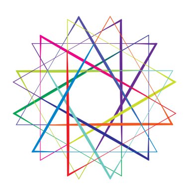 Dairesel, radyal motif. Soyut mandala simgesi