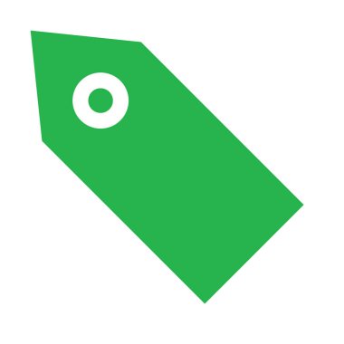 Fiyat etiketi, etiket. Kupon, hediye kartı ikonu, sembol vektör illüstrasyonu. Stock vektör illüstrasyonu, klip- art grafikleri