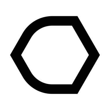 Çokgen şekli, yuvarlak köşeli element