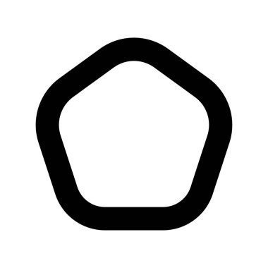 Çokgen şekli, yuvarlak köşeli element