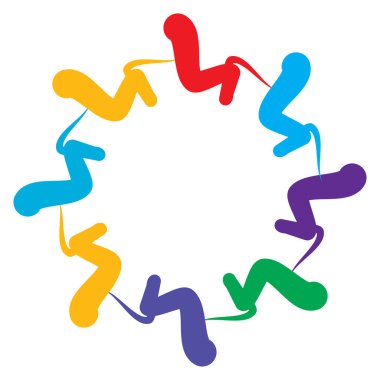 Soyut geometrik, dairesel mandala, motif, simge tasarım ögesi