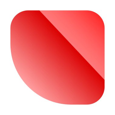 Düğme, pankart dikdörtgen renk şablonu