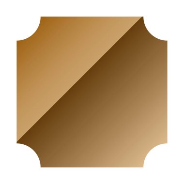 Düğme, pankart dikdörtgen renk şablonu