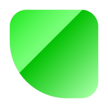 Düğme, pankart dikdörtgen renk şablonu