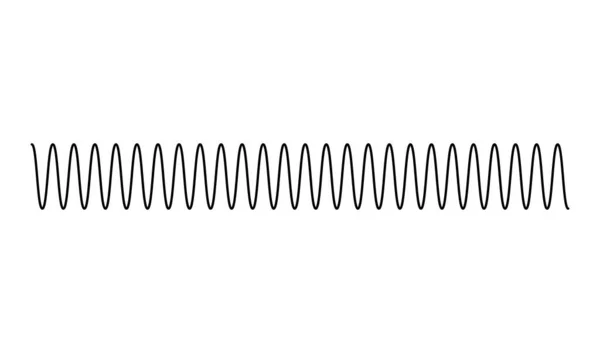 Wavy Zig Zag Lines Stripes Design Element — 스톡 벡터