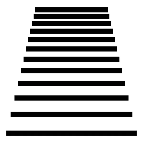 Dynamic Three Dimensional Lines Stripes Element — Image vectorielle