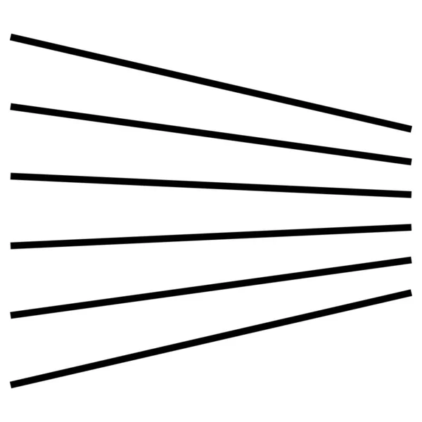 Dynamic Three Dimensional Lines Stripes Element — Image vectorielle