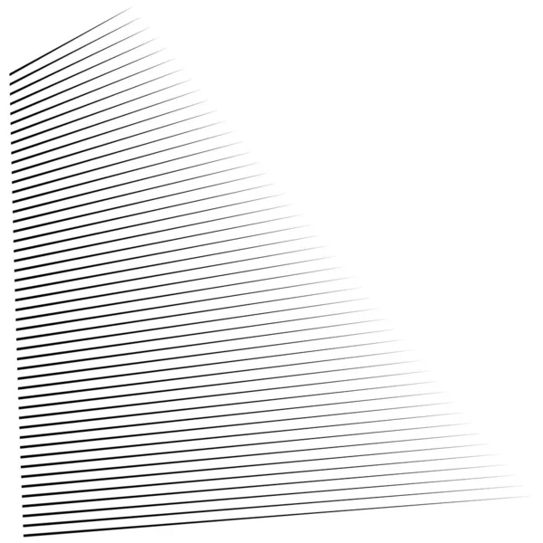 Dynamic Three Dimensional Lines Stripes Element — Stock vektor