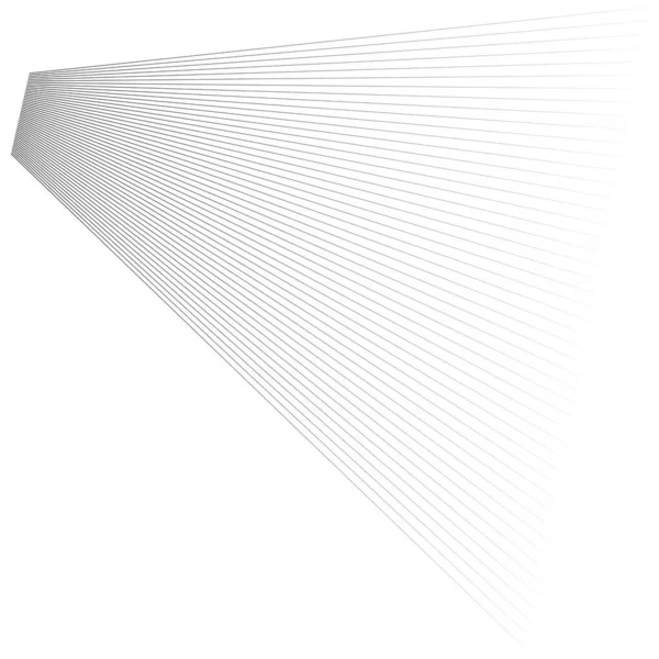 Dynamic Three Dimensional Lines Stripes Element — Stock vektor
