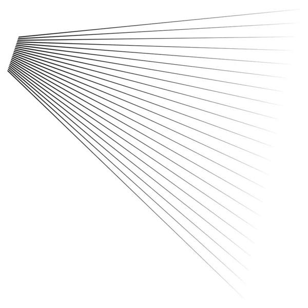 Dynamic Three Dimensional Lines Stripes Element — ストックベクタ