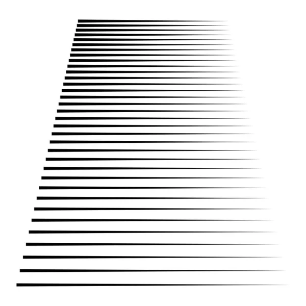 Dynamic Three Dimensional Lines Stripes Element — 스톡 벡터