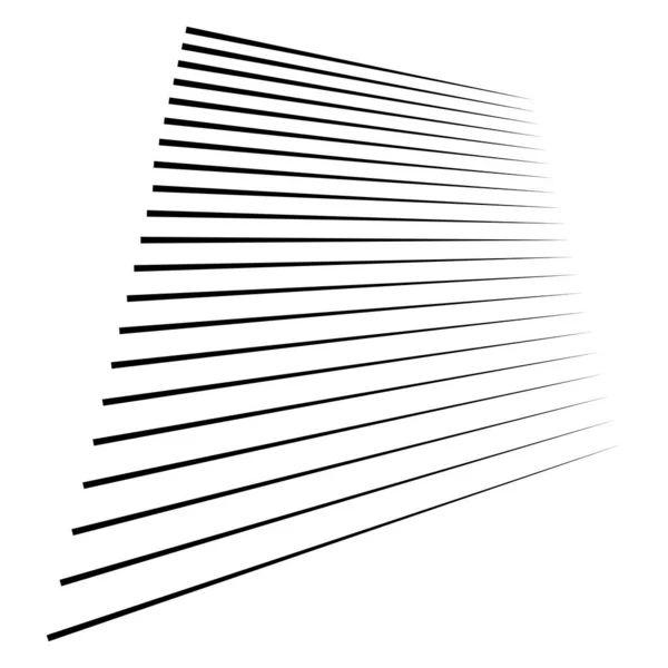 Dynamic Three Dimensional Lines Stripes Element — Vector de stock