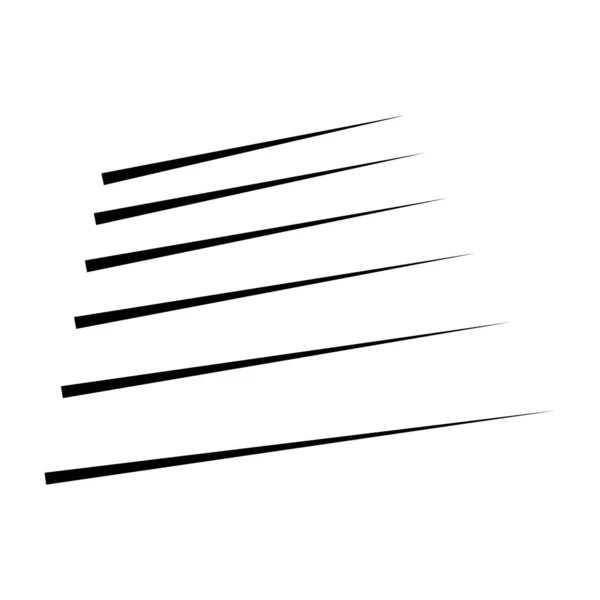 Dynamische Dreidimensionale Linien Streifenelement — Stockvektor
