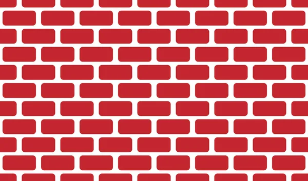 Brick Wall Seamlessly Repeating Repeatable Pattern Background — Archivo Imágenes Vectoriales