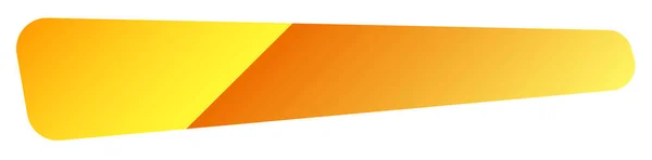 Knop Banner Rechthoek Vorm Sjabloon Met Gradiënt Kleur Voorraad Vector — Stockvector