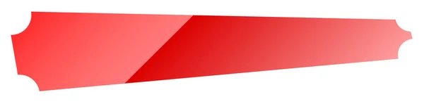 Knapp Banner Rektangel Form Mall Med Lutning Färg Stock Vektor — Stock vektor