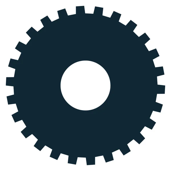 Gearwheel Cogwheel Gear Icon Symbol Repair Technology Engineering Maintenance Related — Stock Vector