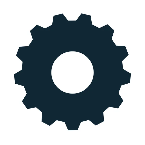Zahnrad Zahnrad Getriebesymbol Symbol Für Reparatur Technologie Engineering Wartung Und — Stockvektor