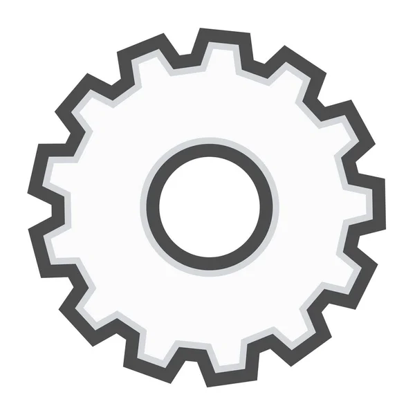 Gearwheel Cogwheel Gear Icon Symbol Repair Technology Engineering Maintenance Related — Stock Vector