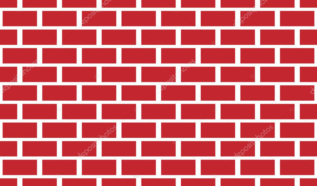 Brick wall seamlessly repeating, repeatable pattern, background