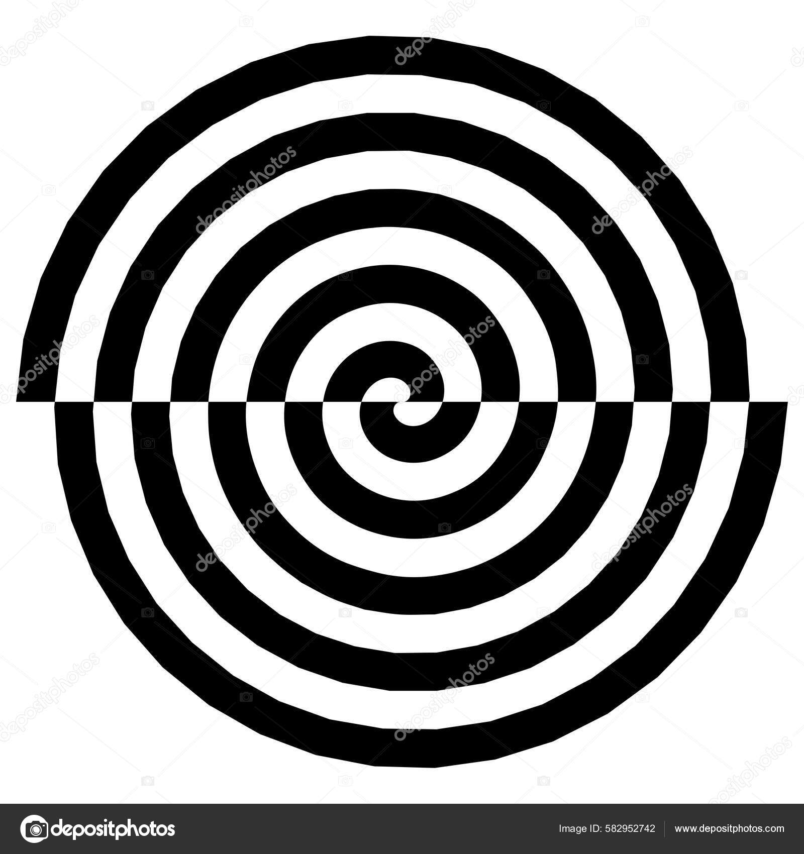 Óptica Arte Visual Círculo Art Elemento Forma Circular Ilustración Vector  Vector de stock #582952742 de ©vectorguy, image size:1600x1700