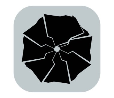 Soyut geometrik motif, mandala simgesi ögesi