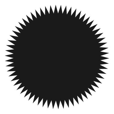 Fiyat etiketi, etiket. Yıldız patlaması, güneş patlaması, boş şekil. Fiyat flaşı