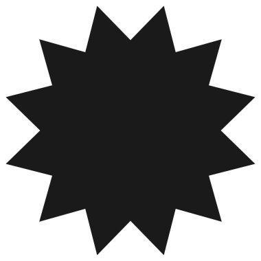 Fiyat etiketi, etiket. Yıldız patlaması, güneş patlaması, boş şekil. Fiyat flaşı