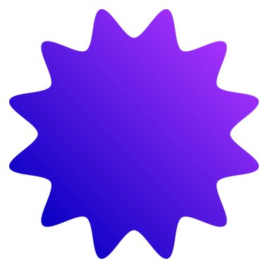 Fiyat etiketi, etiket. Yıldız patlaması, güneş patlaması, boş şekil. Fiyat flaşı