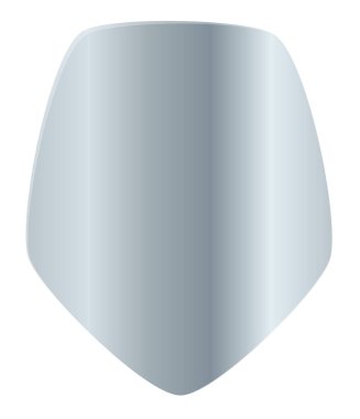 Zırh, kalkan modern simge, sembol vektörü